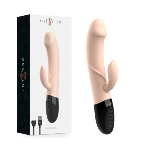 Natürlicher wiederaufladbarer Vibrator Magnus Dual von Intense Fun kaufen | Fesselliebe