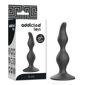 Anal Sexueller Stecker 12 cm Schwarz von Addicted Toys kaufen | Fesselliebe