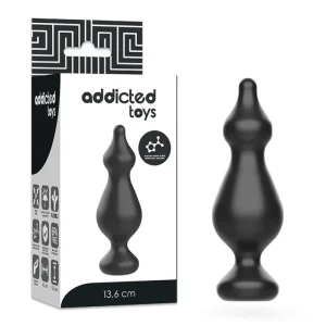 Anal Sexueller Stecker 13.6 cm Schwarz von Addicted Toys kaufen | Fesselliebe