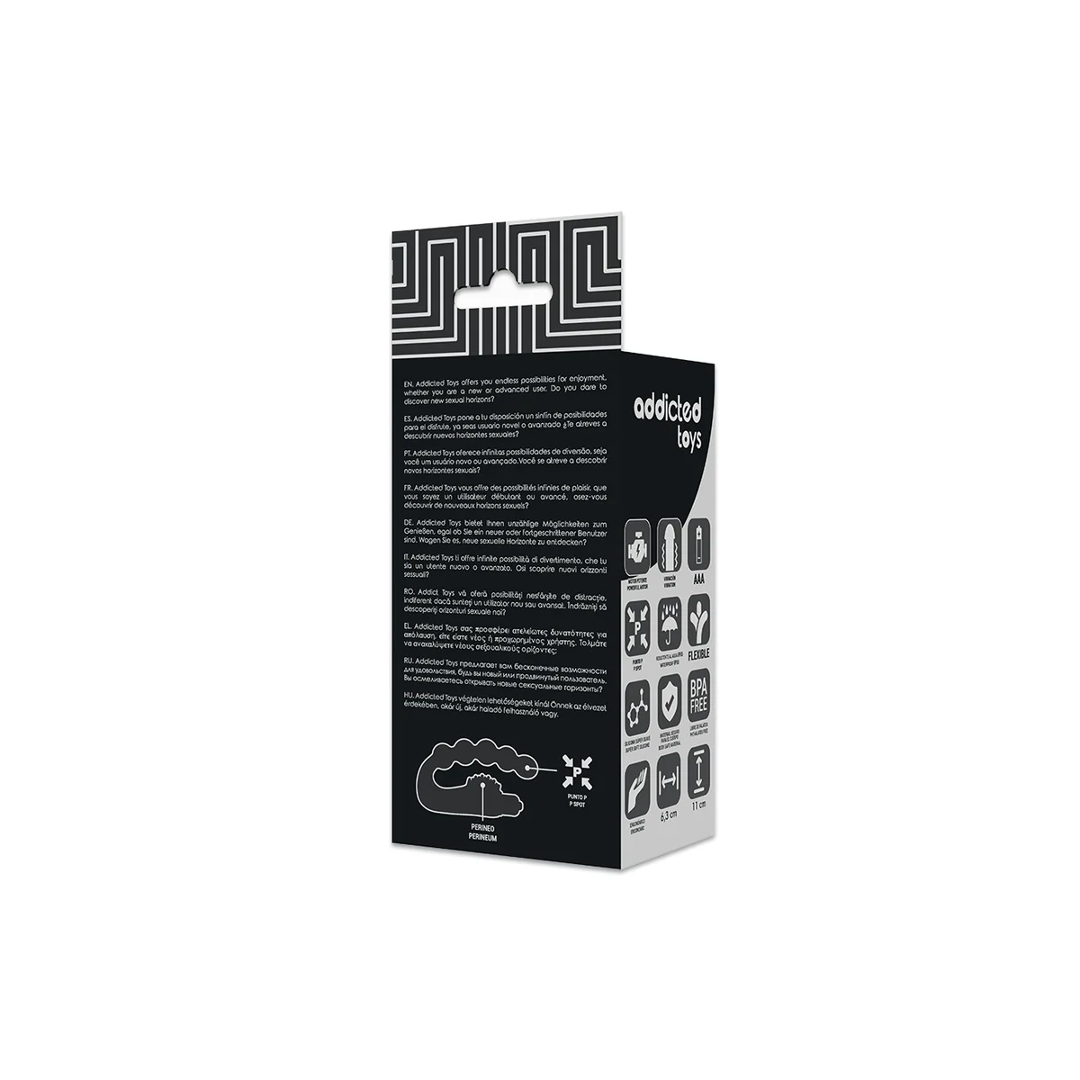 Anal-Massager Prostatik mit Vibration von Addicted Toys kaufen | Fesselliebe