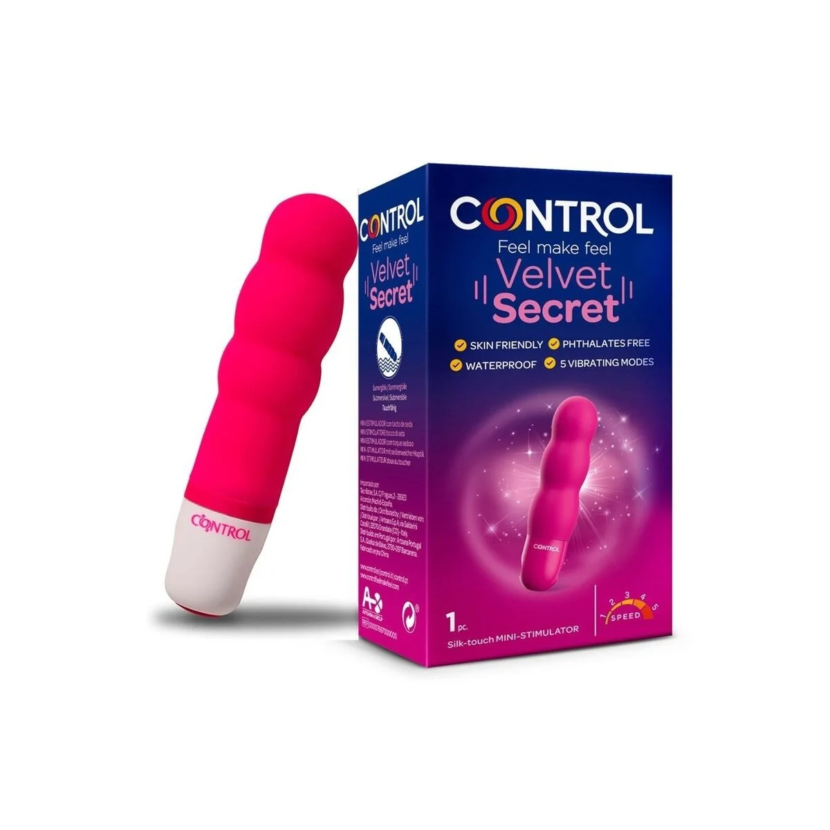 Velvet Secret Mini-Stimulator von Control Toys kaufen | Fesselliebe