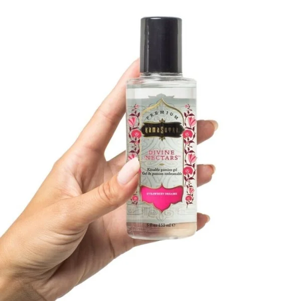 Divine Nectars Strawberry Dream Schmiermittel 150 ml von Kamasutra Cosmetics kaufen | Fesselliebe
