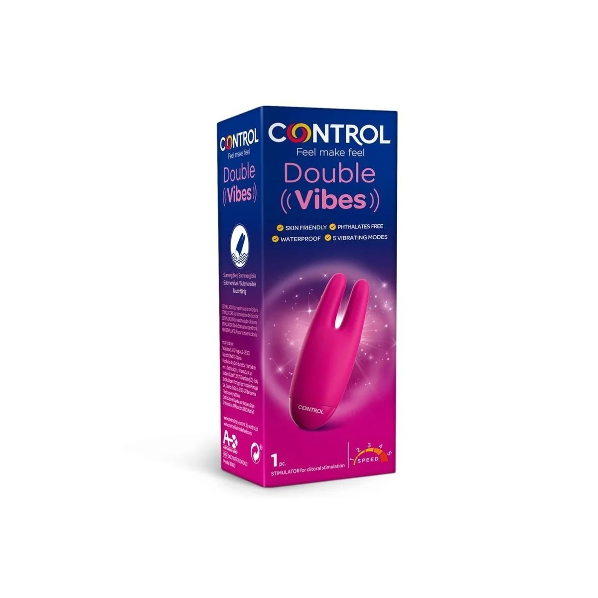 Doppelter Vibes-Stimulator von Control Toys kaufen | Fesselliebe