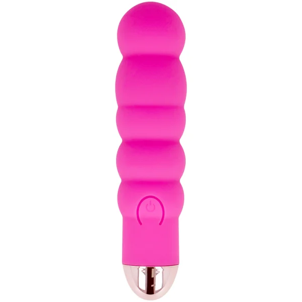 Aufladbarer Vibrator Sechs Rosa 7 Geschwindigkeiten von Dolce Vita kaufen | Fesselliebe