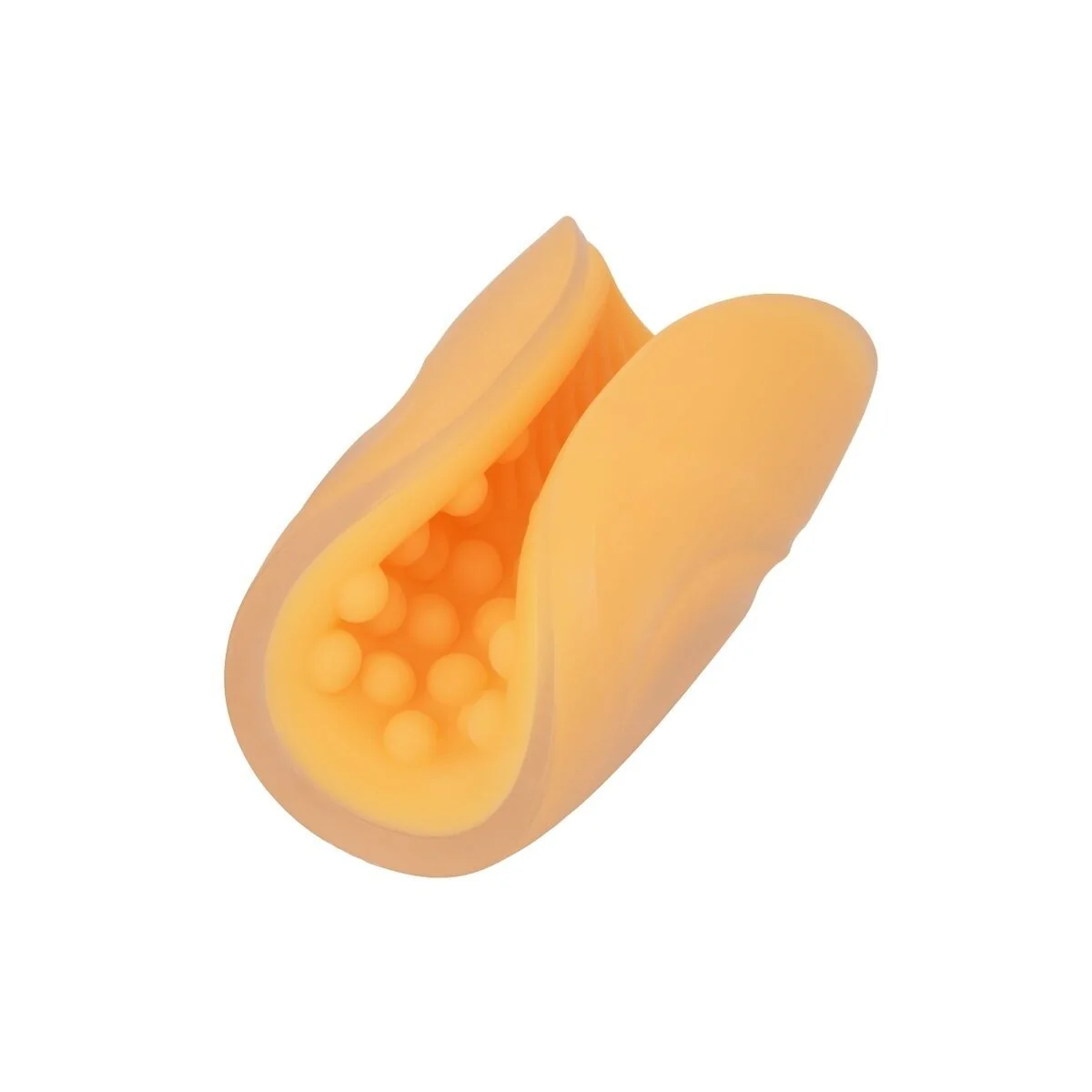 Beaded Grip Masturbator Orange von Calexotics kaufen | Fesselliebe