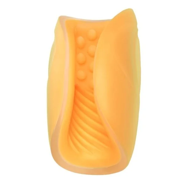 Beaded Grip Masturbator Orange von Calexotics kaufen | Fesselliebe