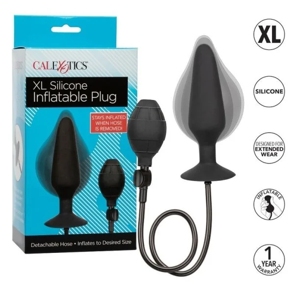 XL Silikon-Aufblasbarer Stecker von Calexotics kaufen | Fesselliebe