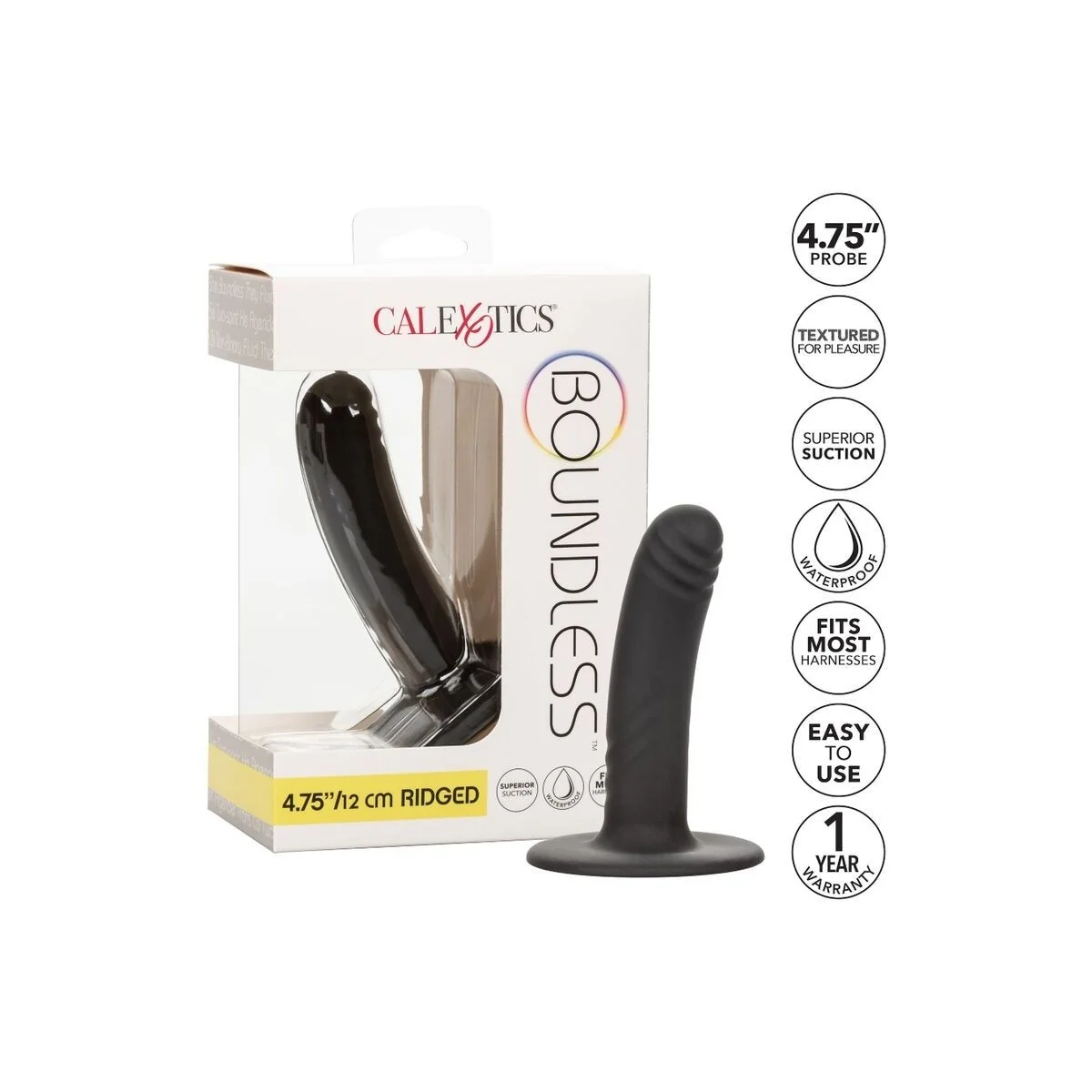 Boundless Dildo 12 cm Kompatibel mit Harness von Calexotics kaufen | Fesselliebe