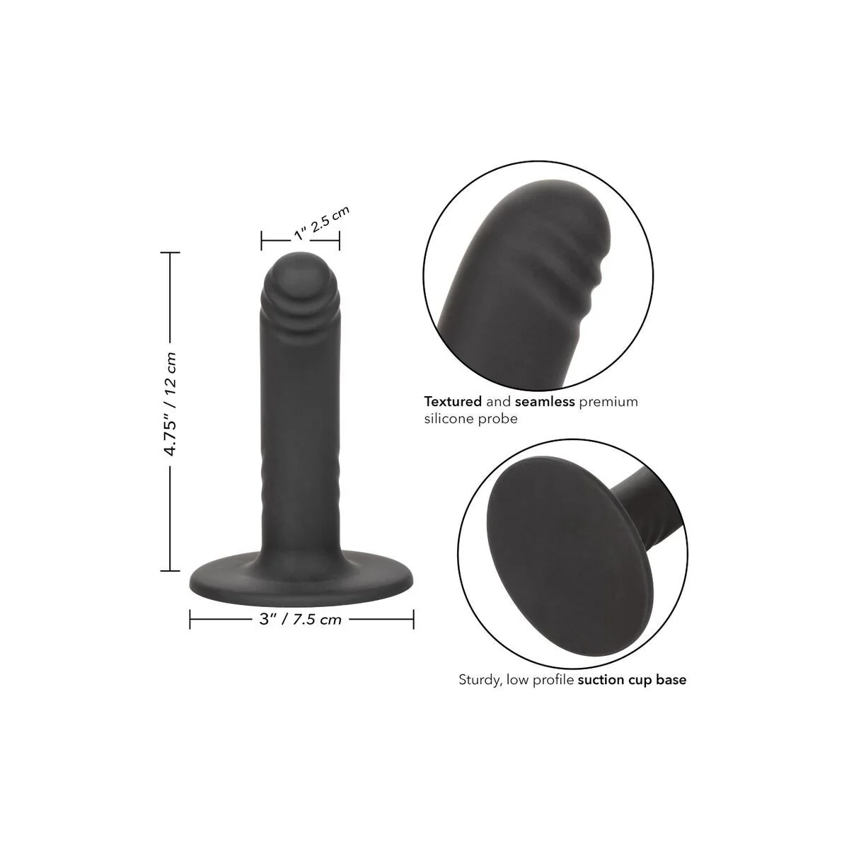 Boundless Dildo 12 cm Kompatibel mit Harness von Calexotics kaufen | Fesselliebe