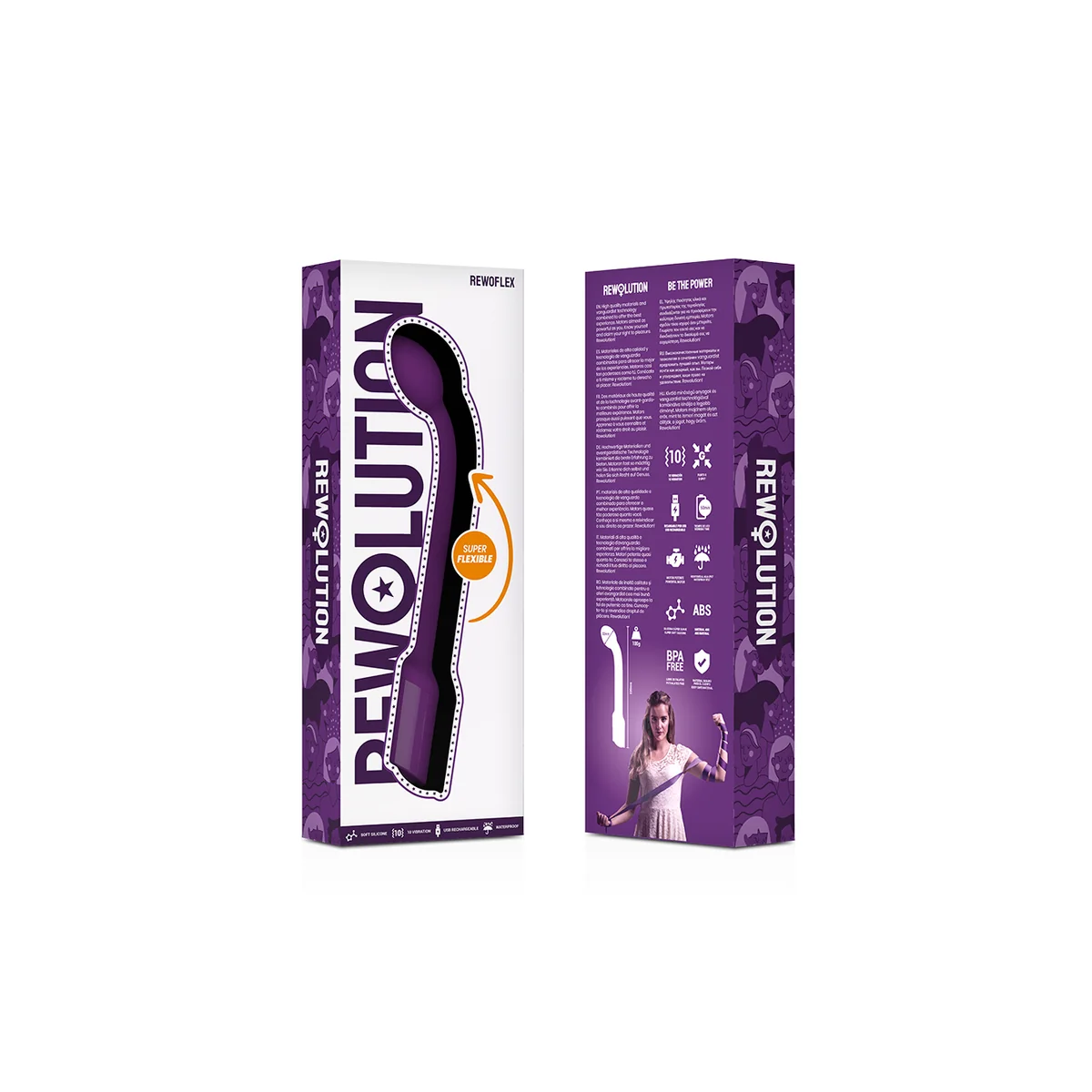 Rewoflex Flexibler G-Punkt-Stimulator-Vibrator von Rewolution kaufen | Fesselliebe