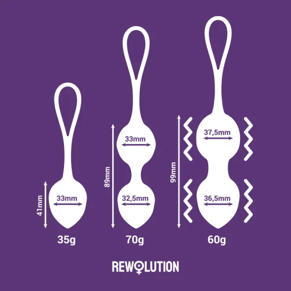 Rewobeads Vibrierblle mit Fernbedienung mit Watchme-Technologie von Rewolution kaufen | Fesselliebe