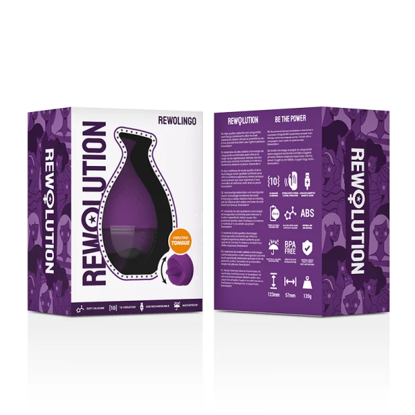 Rewolingo Vibrator mit Zunge von Rewolution kaufen | Fesselliebe