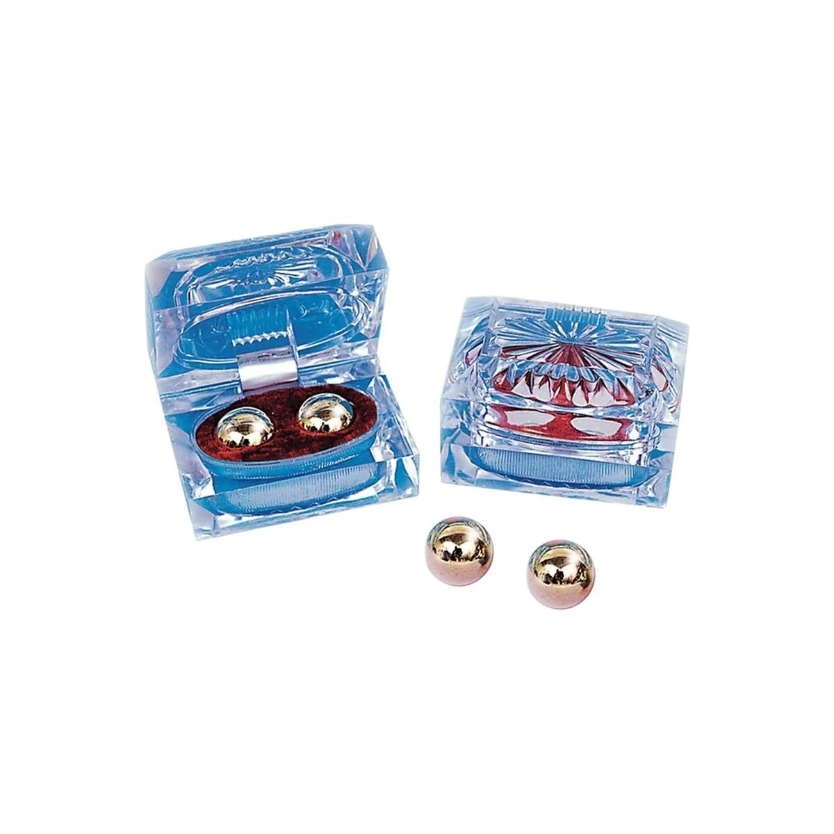 Goldene Ben Wa-Kugeln von Seven Creations kaufen | Fesselliebe