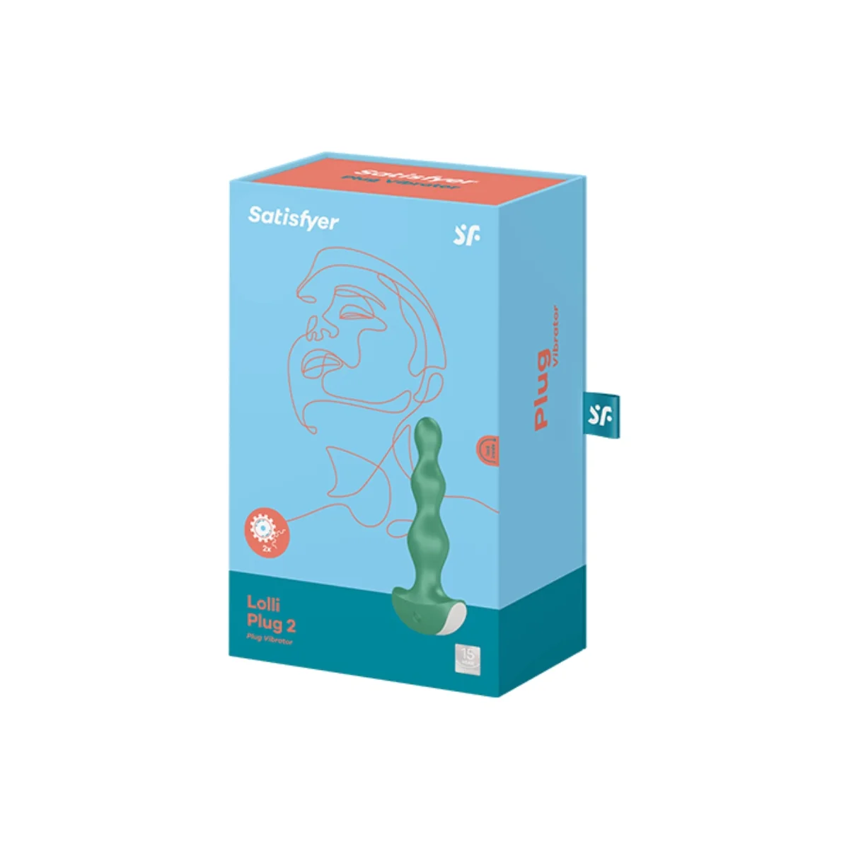 Lolli Plug 2 Plug Vibrator Grün von Satisfyer Plugs kaufen | Fesselliebe