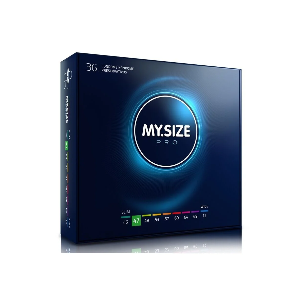 Pro Kondome 47 Mm 36 Stück von My Size Pro kaufen | Fesselliebe
