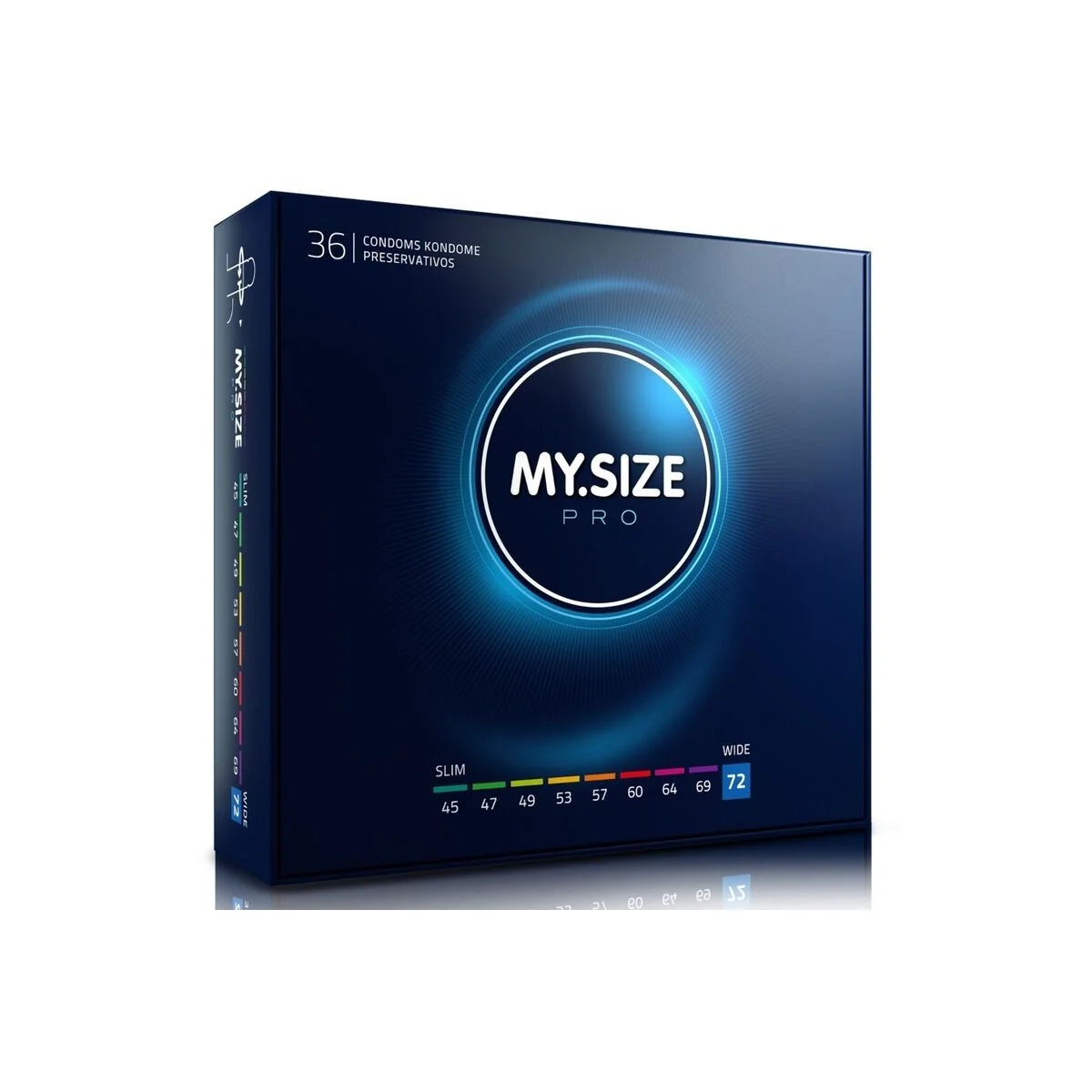 Pro Kondome 72 Mm 36 Stück von My Size Pro kaufen | Fesselliebe