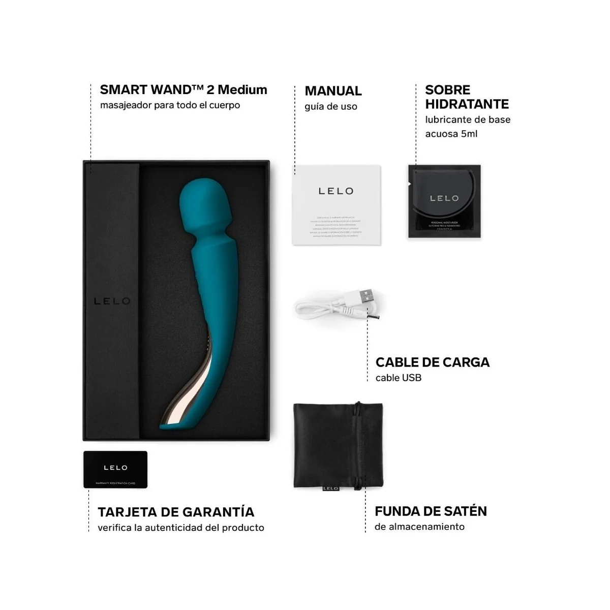 Smart Medium Wand 2 Aqua Massager von Lelo kaufen | Fesselliebe