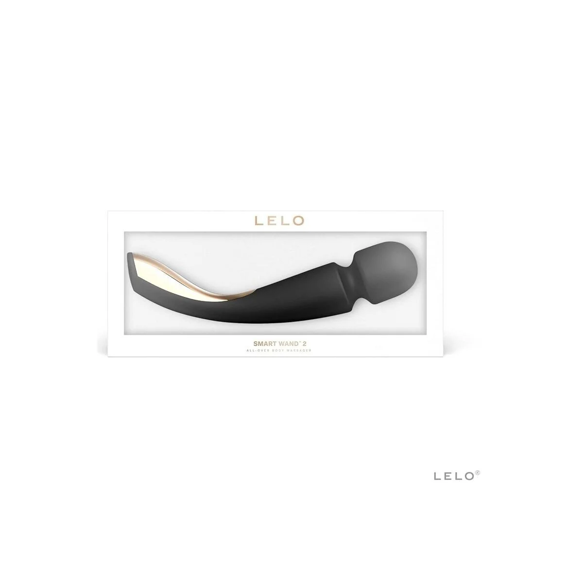 Smart Medium Wand 2 Schwarzes Massager von Lelo kaufen | Fesselliebe