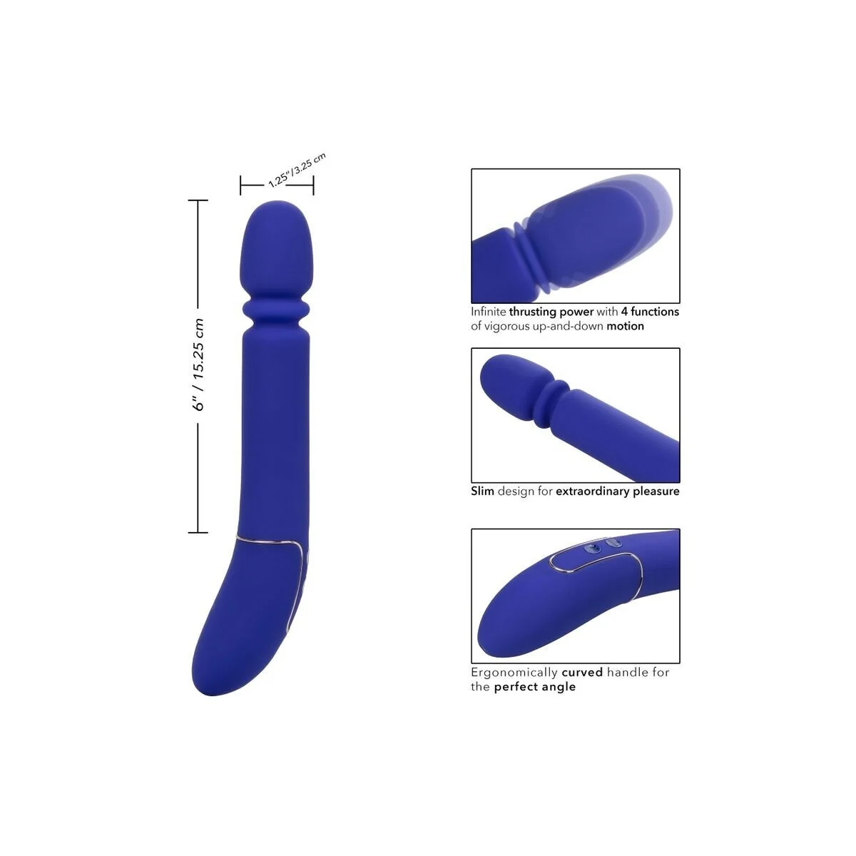 Shameless Slim Thumper Blau von Calexotics kaufen | Fesselliebe