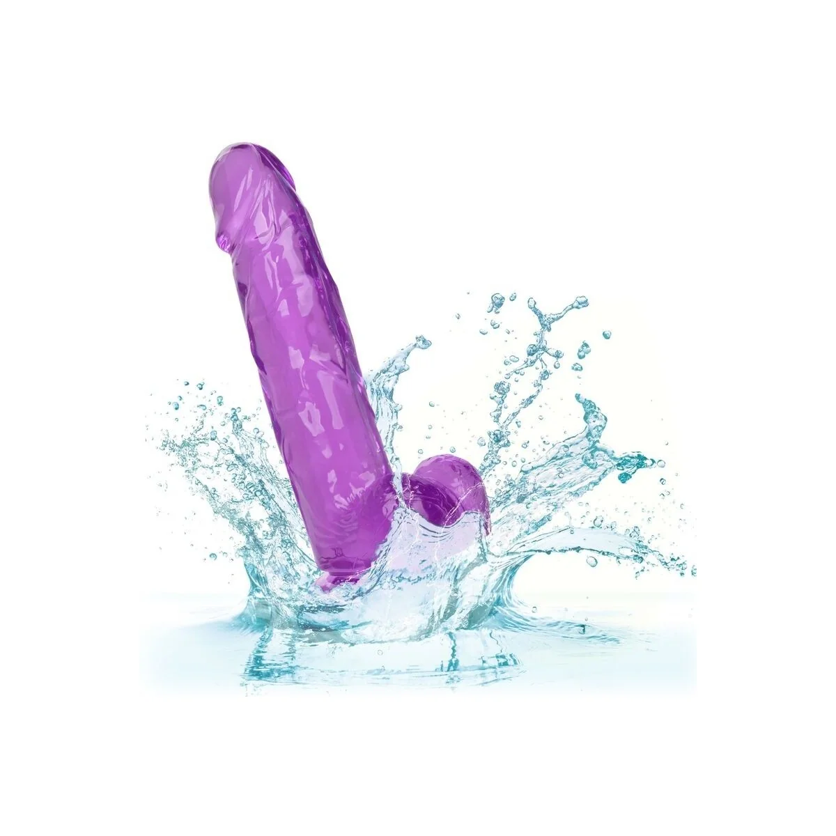 Größe Königin-Dildo Lila 15.3 cm von Calexotics kaufen | Fesselliebe
