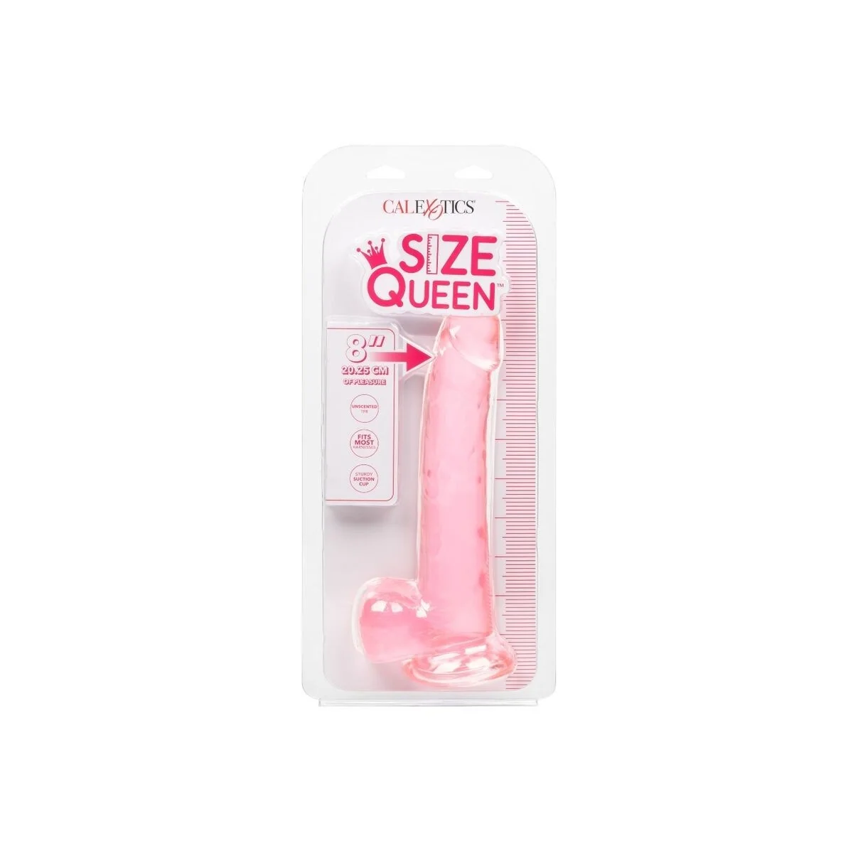 Größe Königin-Dildo Rosa 20.3 cm von Calexotics kaufen | Fesselliebe
