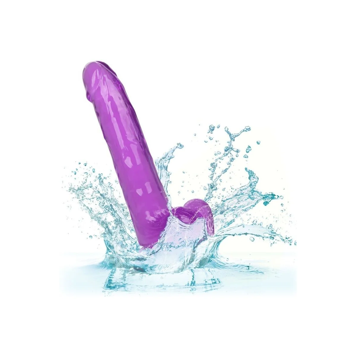 Größe Königin-Dildo Lila 20.3 cm von Calexotics kaufen | Fesselliebe