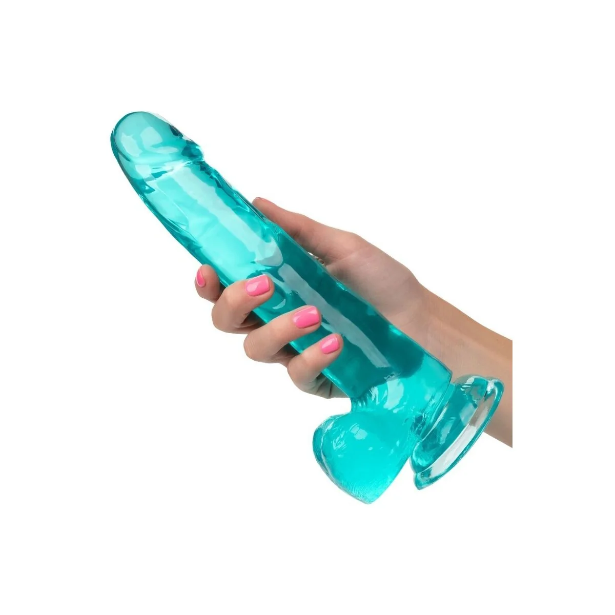 Größe Königin-Dildo Blau 20.3 cm von Calexotics kaufen | Fesselliebe