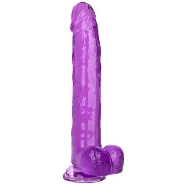 Größe Königin-Dildo Lila 25.5 cm von Calexotics kaufen | Fesselliebe