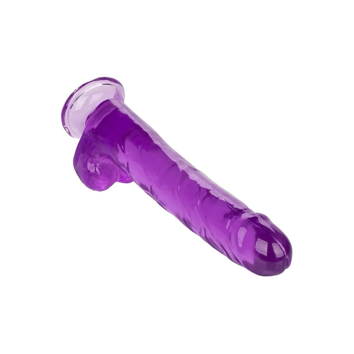 Größe Königin-Dildo Lila 25.5 cm von Calexotics kaufen | Fesselliebe