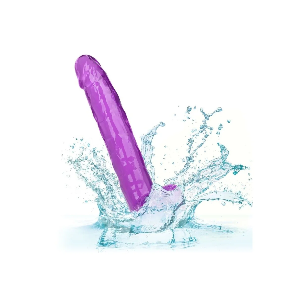 Größe Königin-Dildo Lila 25.5 cm von Calexotics kaufen | Fesselliebe