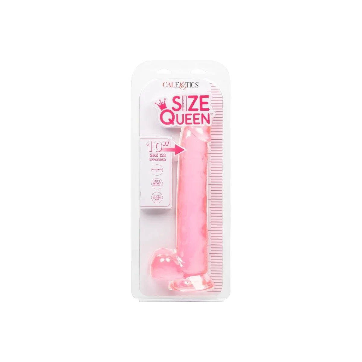 Größe Königin-Dildo Rosa 25.5 cm von Calexotics kaufen | Fesselliebe