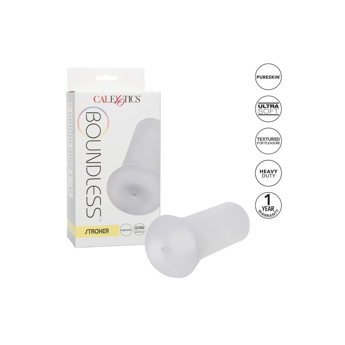 Boundless Stroker Transparent von Calexotics kaufen | Fesselliebe