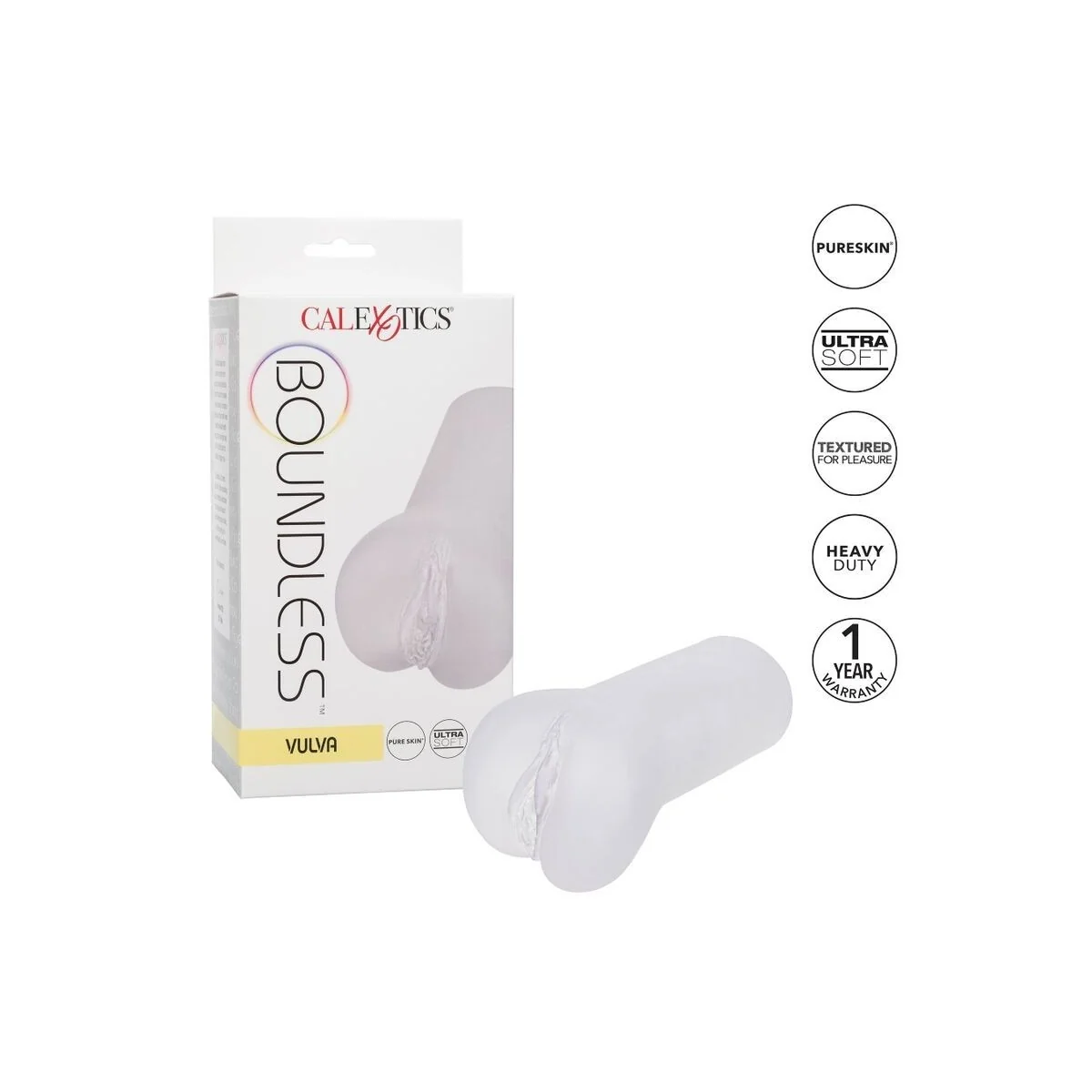 Boundless Vulva Stroker Transparent von Calexotics kaufen | Fesselliebe