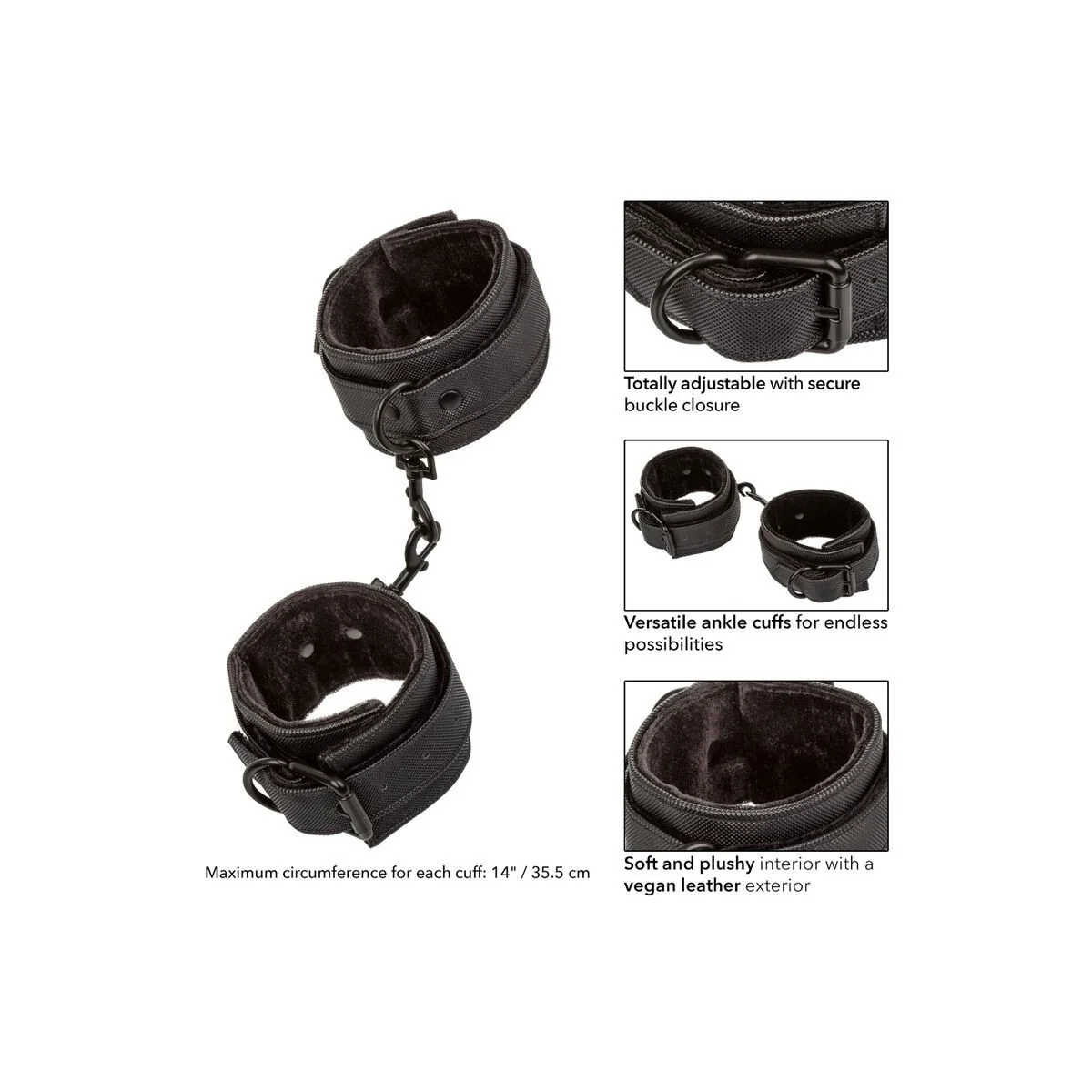 Boundless Knöchel-Manschetten von Calexotics kaufen | Fesselliebe