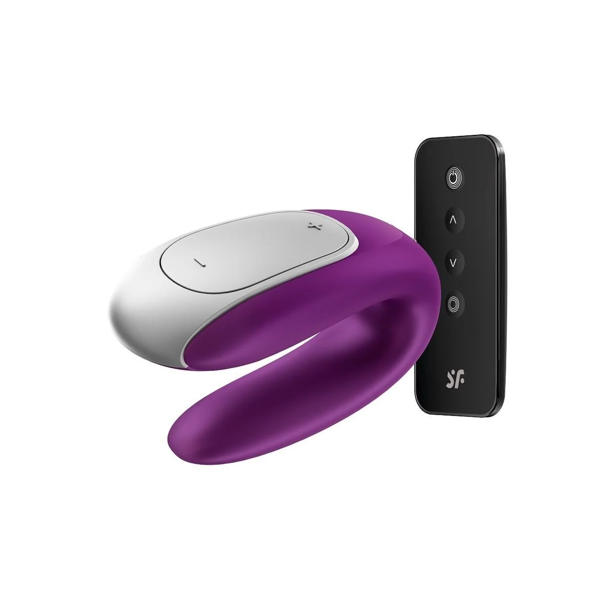 Double Fun Partner Vibrator Lila von Satisfyer Connect kaufen | Fesselliebe