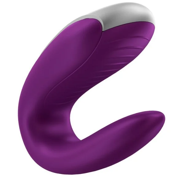 Double Fun Partner Vibrator Lila von Satisfyer Connect kaufen | Fesselliebe