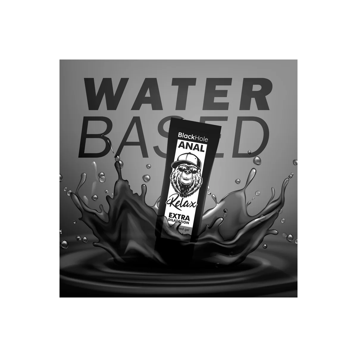 Gel Anal Dilation auf Wasserbasis 70 ml von Black Hole kaufen | Fesselliebe