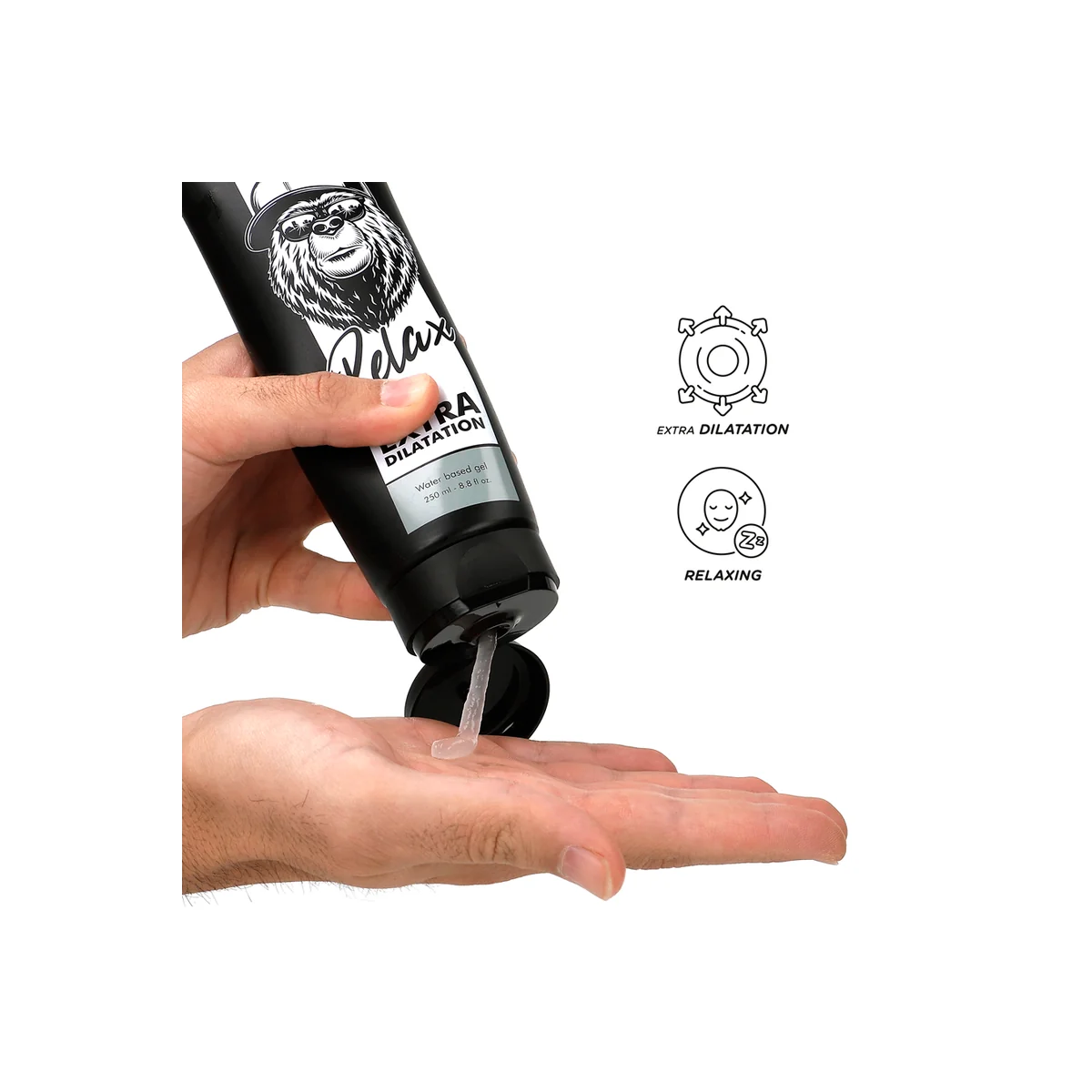 Gel Anal Dilation auf Wasserbasis 250 ml von Black Hole kaufen | Fesselliebe