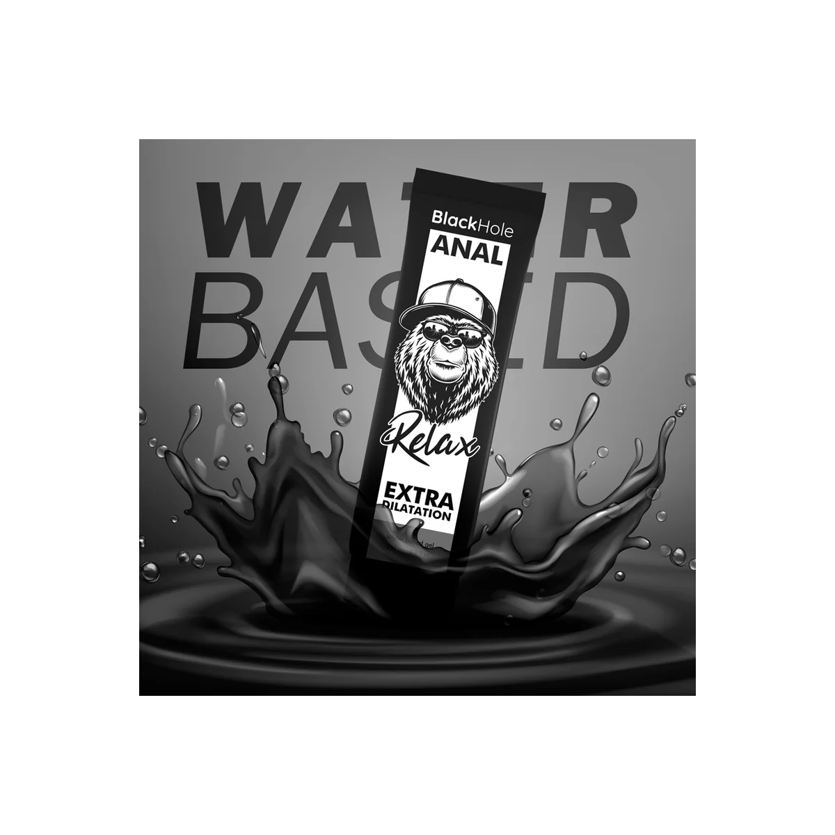 Gel Anal Dilation auf Wasserbasis 250 ml von Black Hole kaufen | Fesselliebe