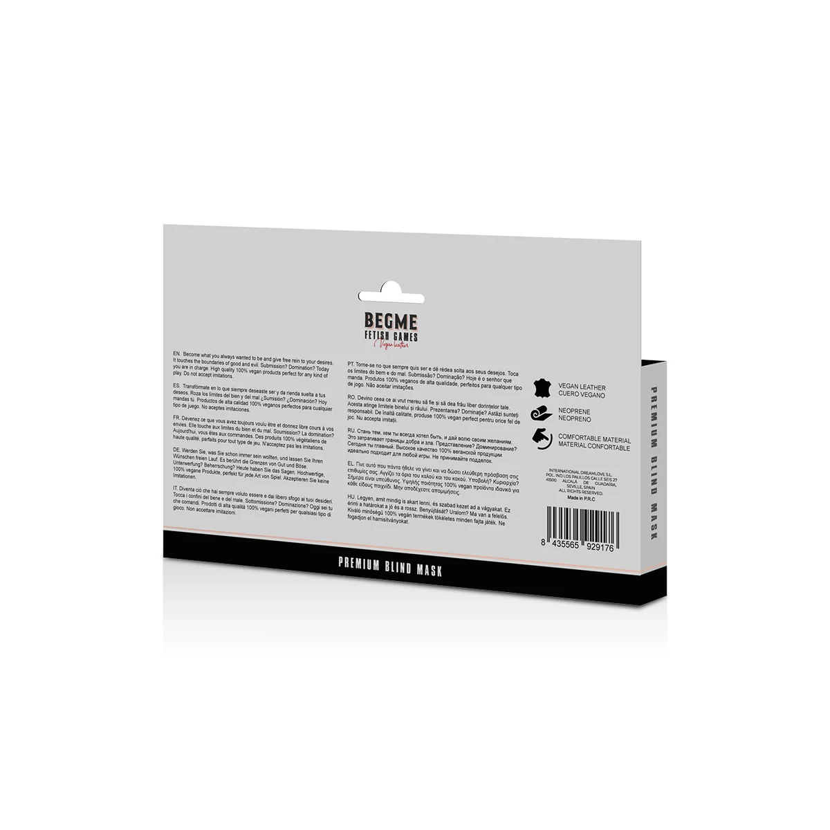 Black Edition Premium Blindmaske von Begme Black Edition kaufen | Fesselliebe