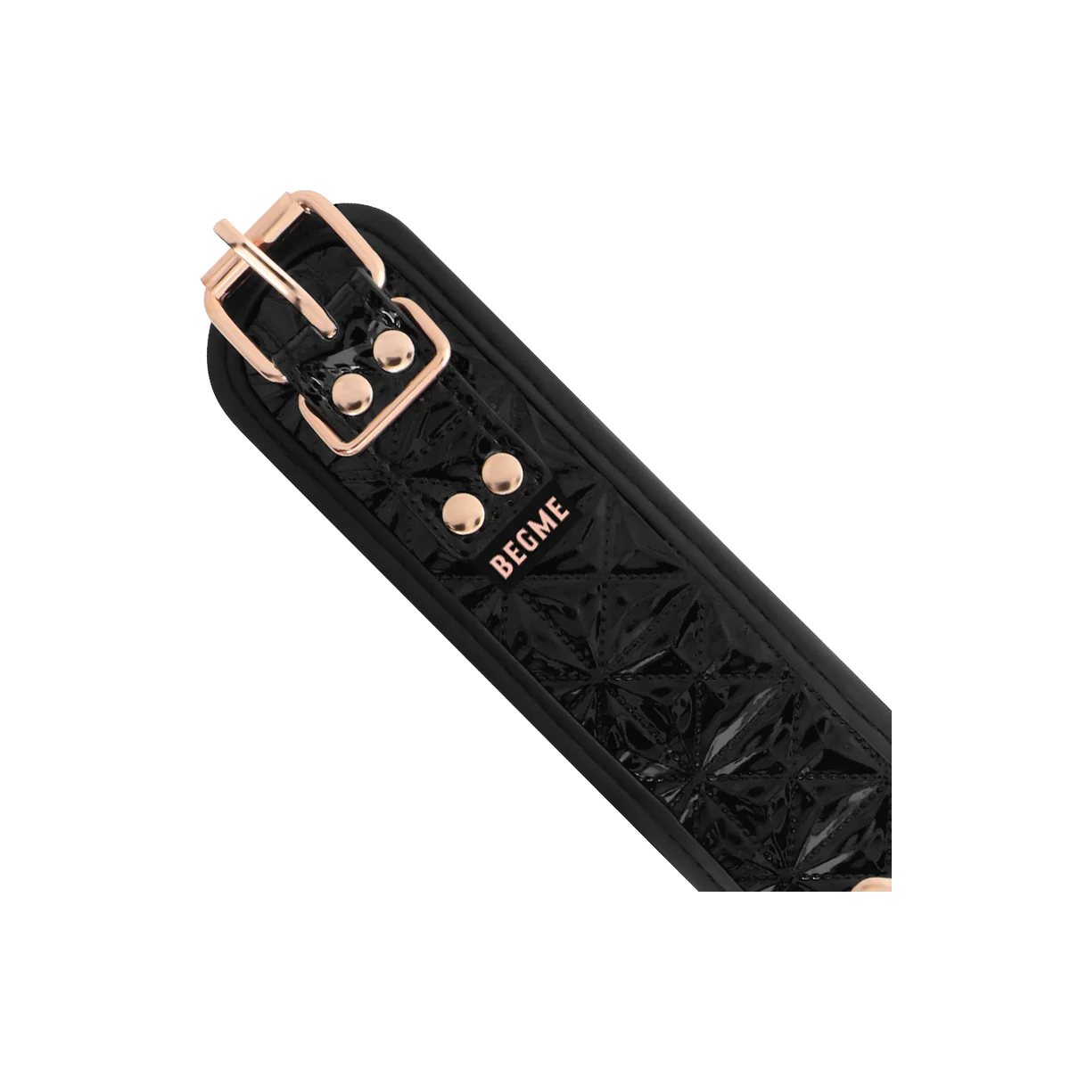 Black Edition Premium Veganer Lederhalsband von Begme Black Edition kaufen | Fesselliebe