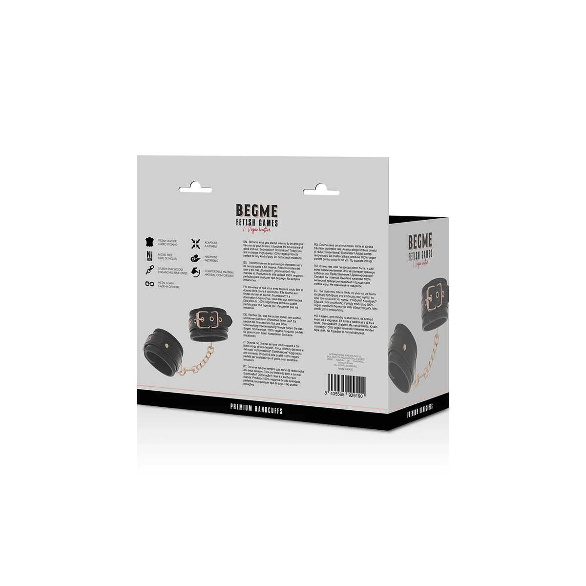 Black Edition Premium Handschellen von Begme Black Edition kaufen | Fesselliebe