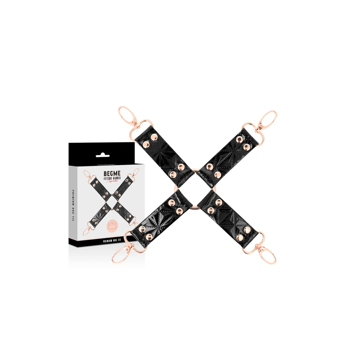 Black Edition Vegane Leder-Hog-Krawatte von Begme Black Edition kaufen | Fesselliebe