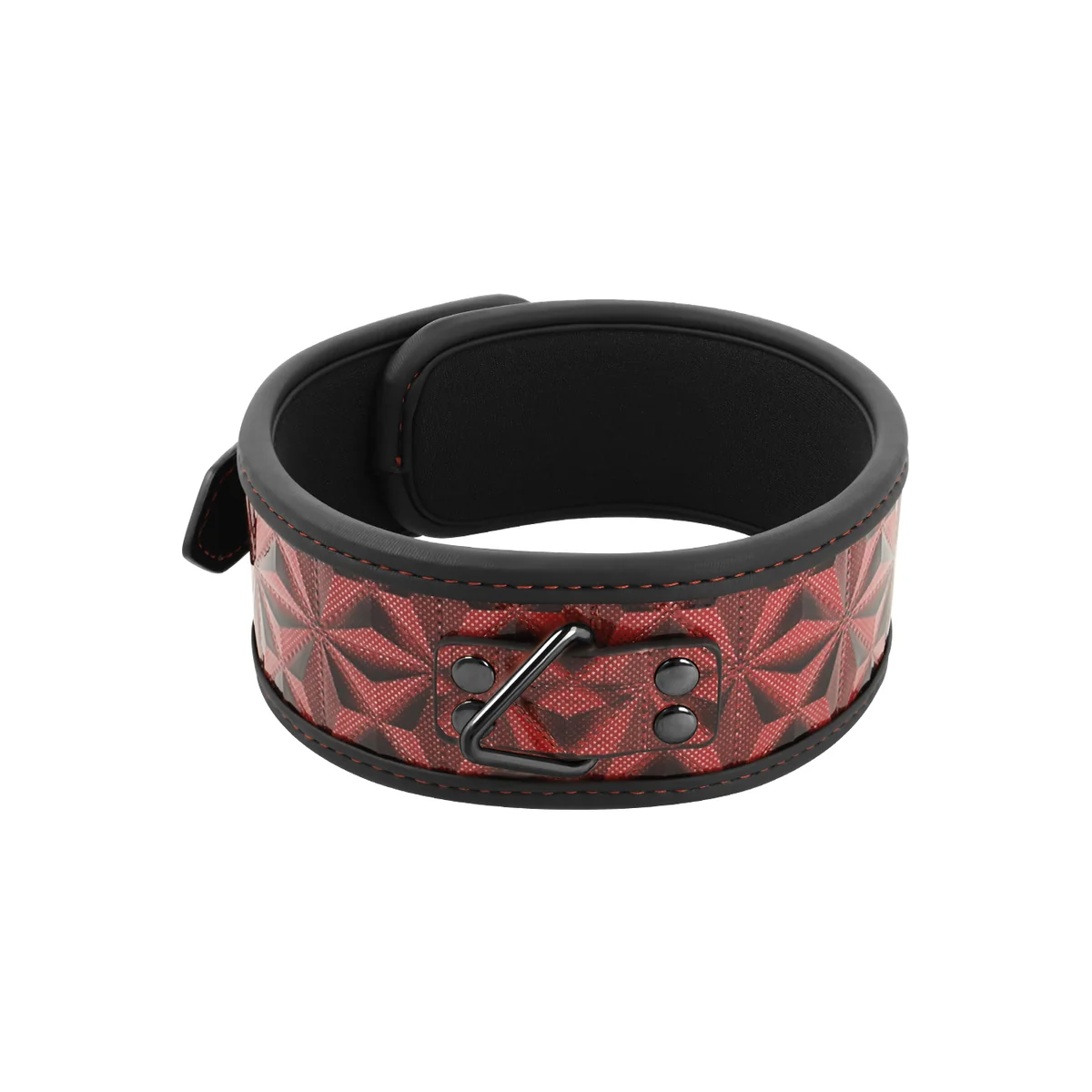 Red Edition Premium Veganes Lederhalsband mit Neoprenfutter von Begme Red Edition kaufen | Fesselliebe