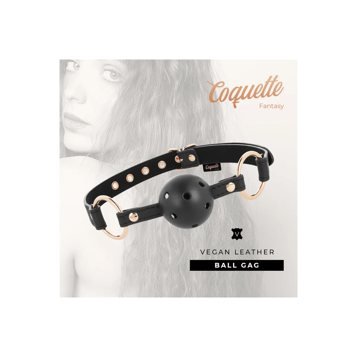 Fantasy Atmungsaktiver Ballgag von Coquette Fantasy kaufen | Fesselliebe