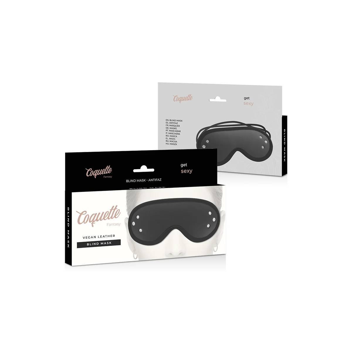 Fantasy Vegane Ledermaske mit Neoprenfutter von Coquette Fantasy kaufen | Fesselliebe