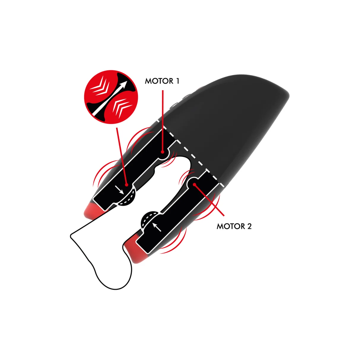 Novax Masturbator mit Vibration und Kompression von Jamyjob kaufen | Fesselliebe