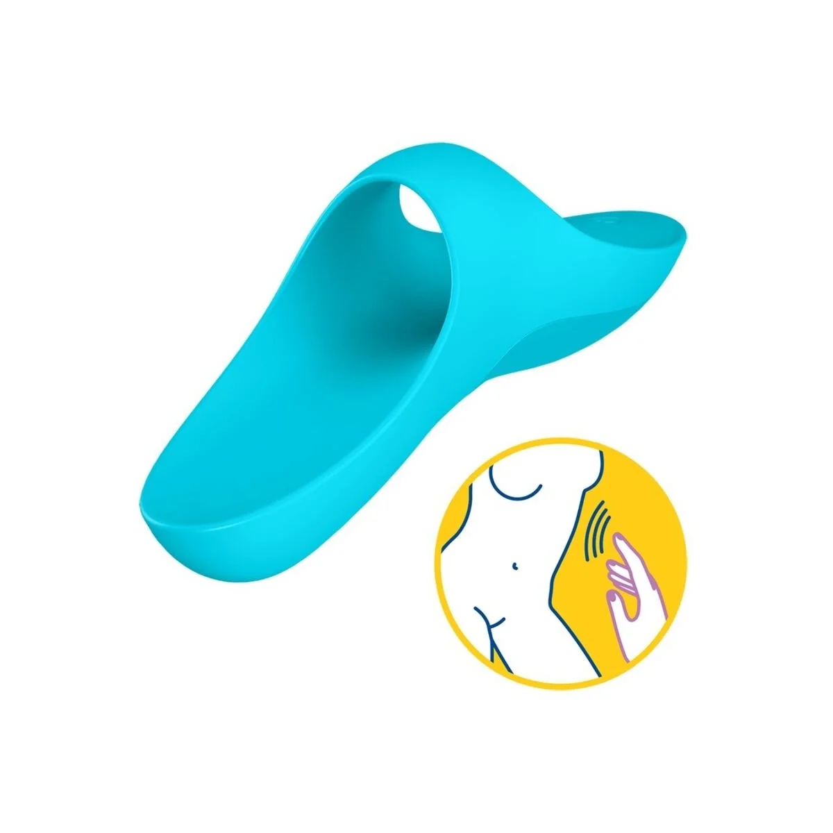 Teaser Fingervibrator Blaues Licht von Satisfyer Vibrator kaufen | Fesselliebe