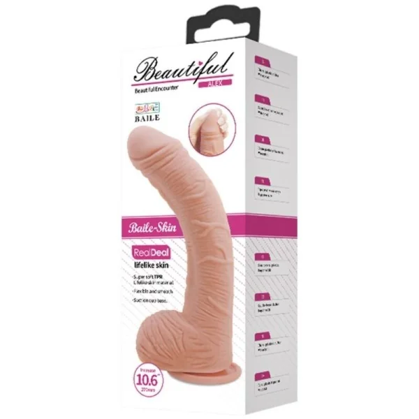Alex realistischer Beigedildo 27 cm von Baile Dildos kaufen | Fesselliebe