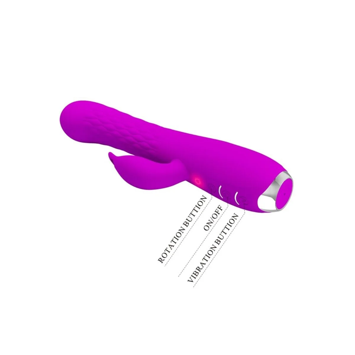 Molly Vibrator mit wiederaufladbarer Rotation von Pretty Love kaufen | Fesselliebe
